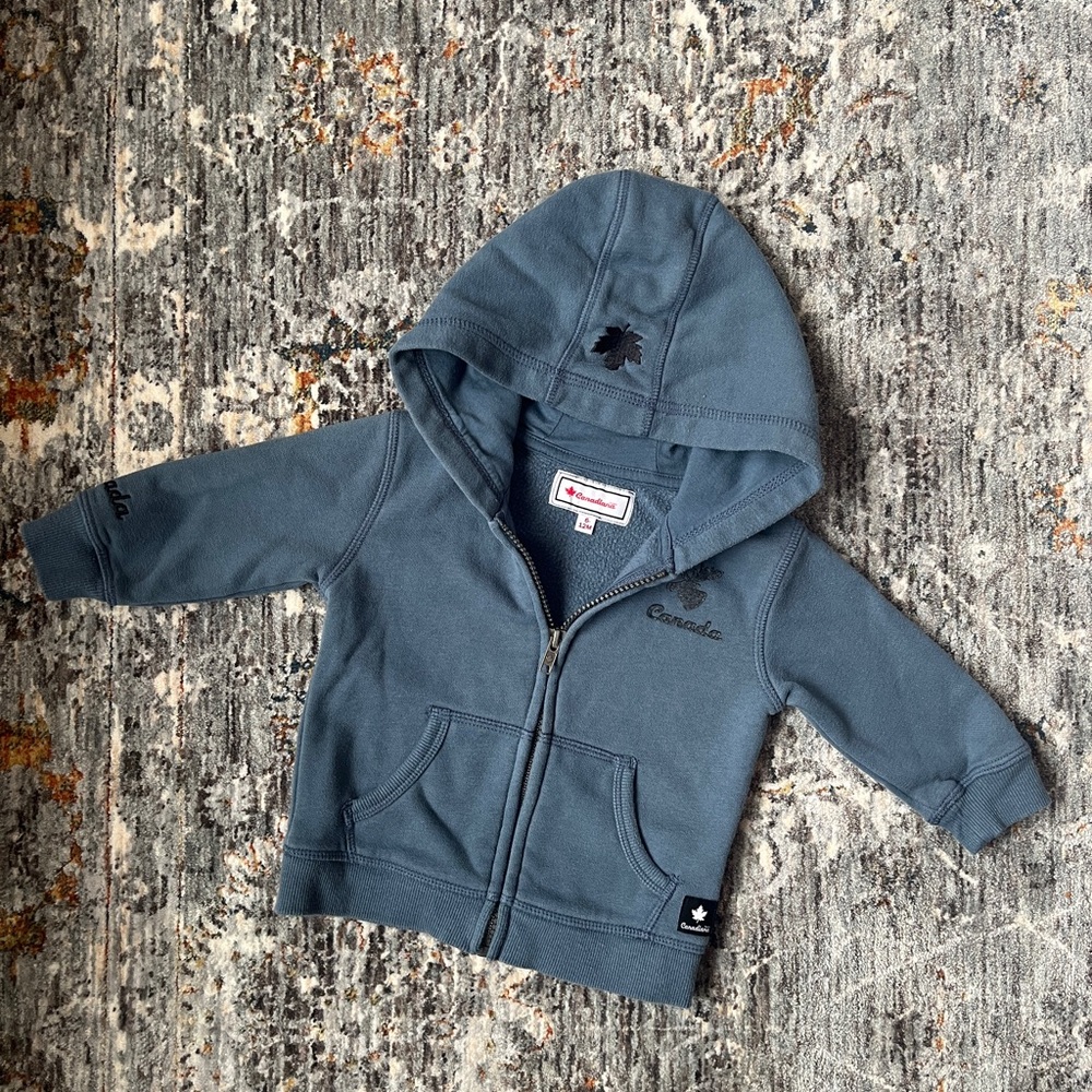 Cozy Blue Kids Hoodie by Canada